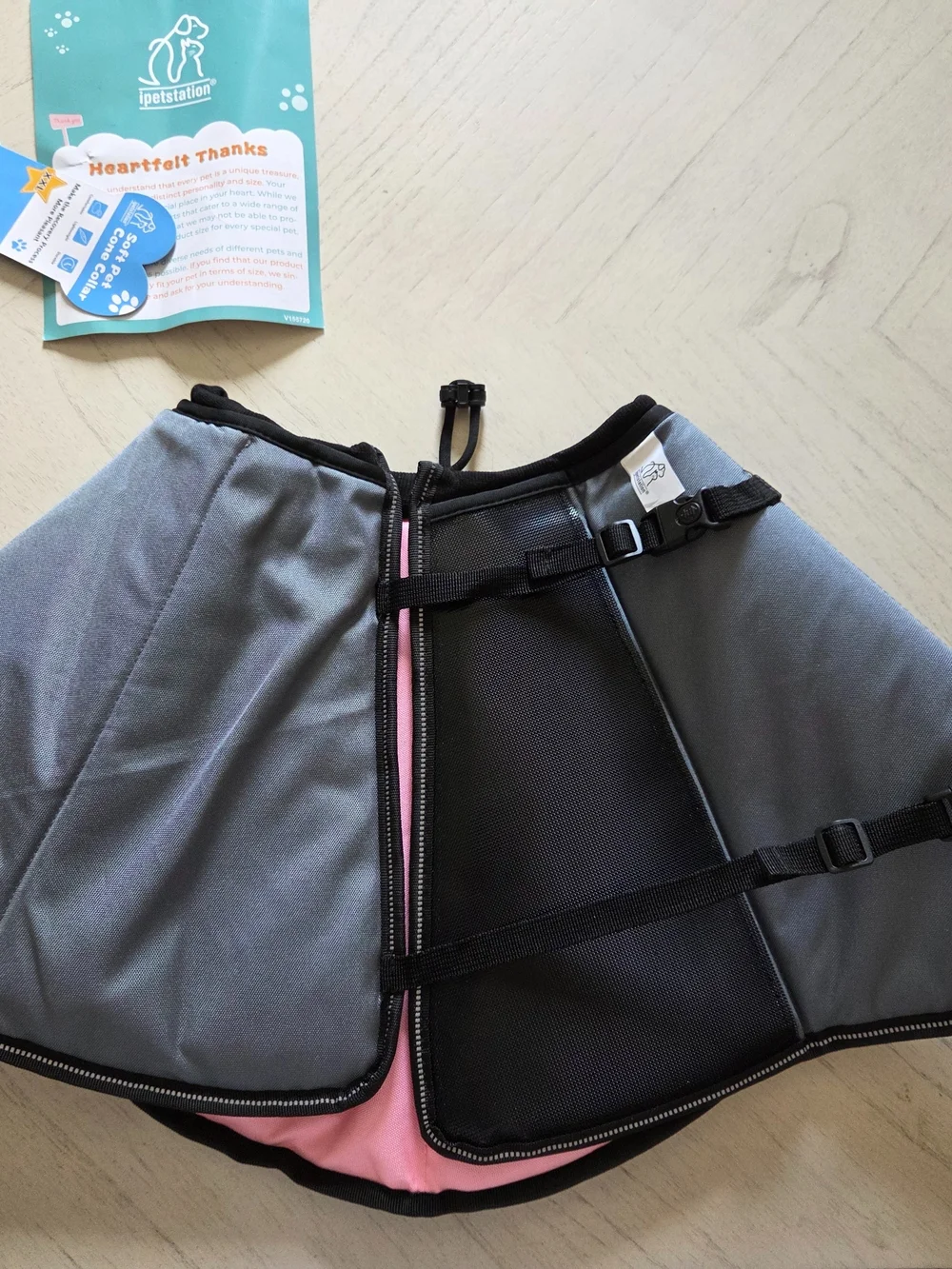 Pink Ipetstation Soft Pet Recovery Cone